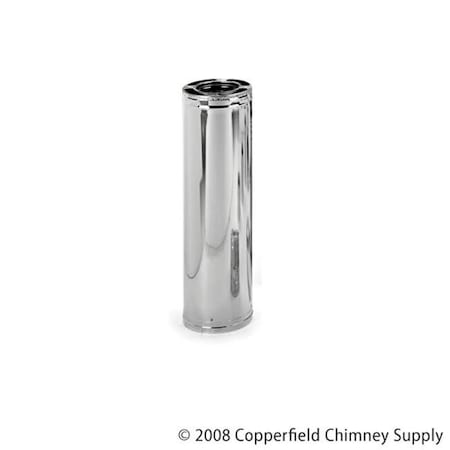 Integra Miltex M & G Duravent 6DP-24SS 6 Inch  x 24 Inch  Dura-Vent Dura/plus Chimney Length  Inner Liner 430-alloy Stainless  Stainless Outer Wall 69602